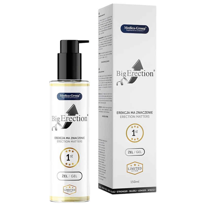 BigErection gél - gél na podporu erekcie (150ml)