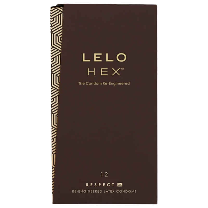 LELO Hex Respect XL - luxusné kondómy (12 ks)