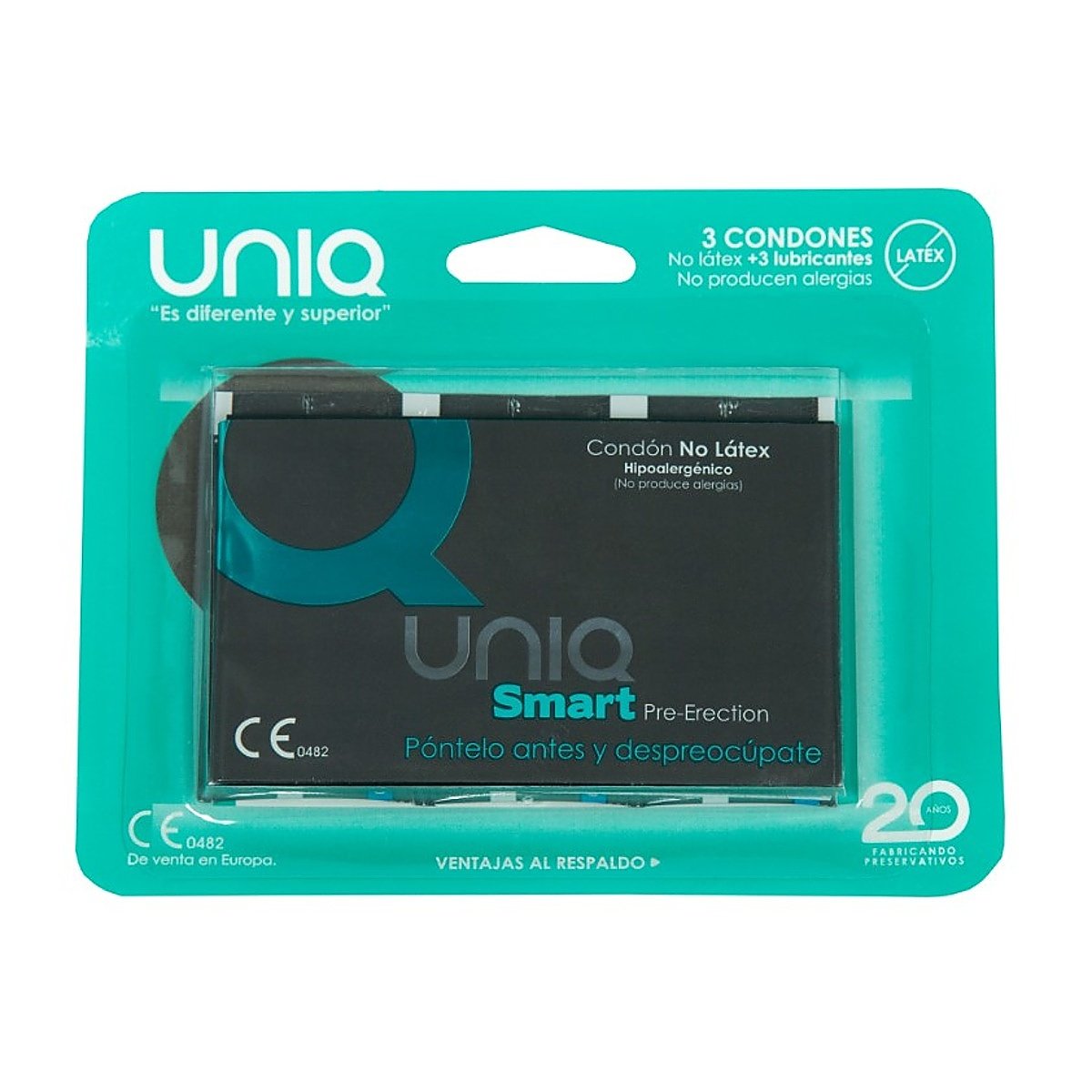 Kondóm UNIQ SMART 3 ks