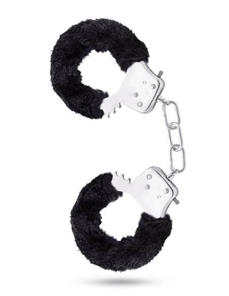 Temptasia putá - čierne plyšové putá