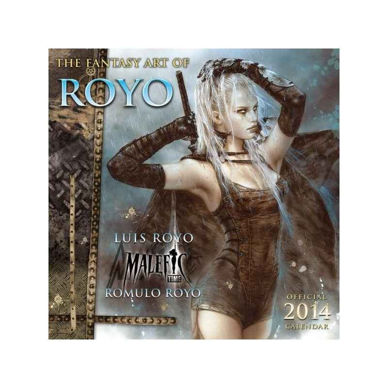 FANTASY ART OF ROYO - Official 2014 Calendar SLEVA 50%!