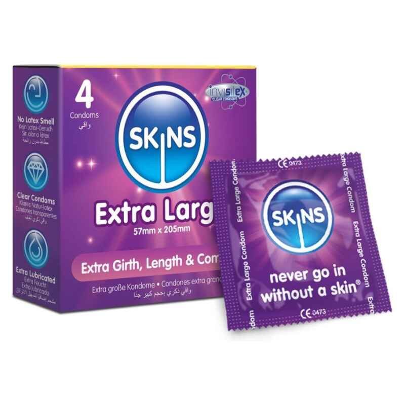 Skins Extra Large 4 ks