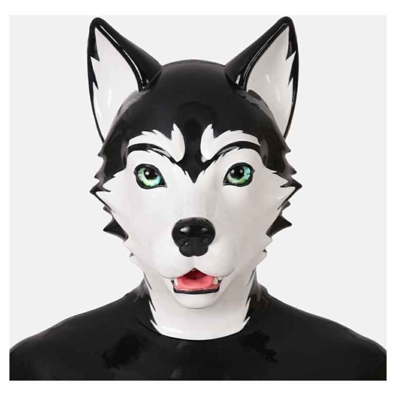 Furrjoi Silicone Husky Hood Moss