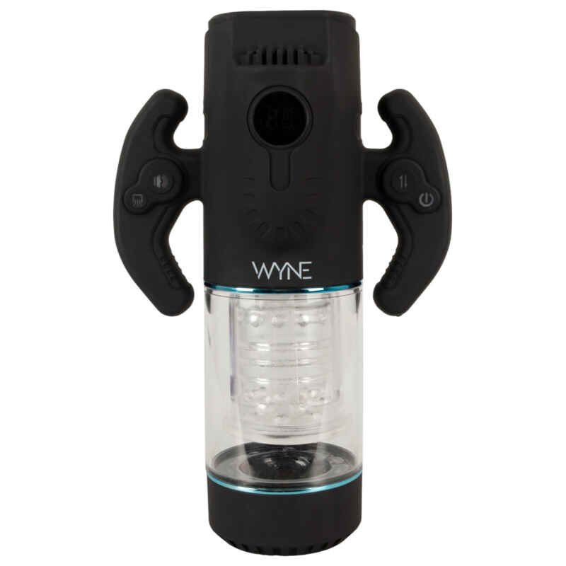 WYNE 11 - automatický herný masturbátor (čierny)