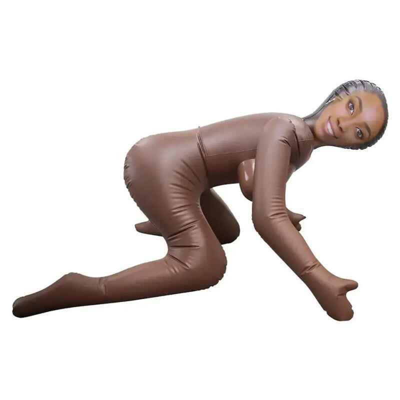 NMC Doggy Pose nafukovacia panna - černoška