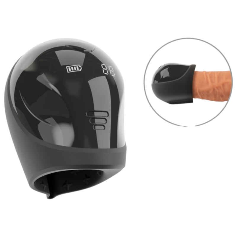 Rebel - vodotesný vibrátor (čierny)