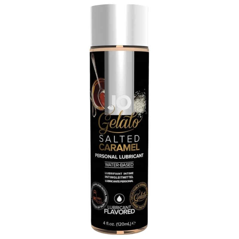 JO Gelato - lubrikant na vodnej báze - slaný karamel - 120ml