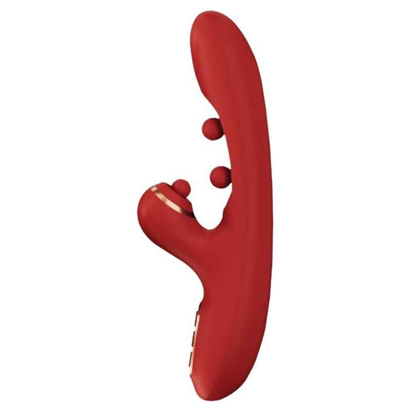Vibrátor HONEY PLAY BOX TICKLER Wiggling G-Spot červený