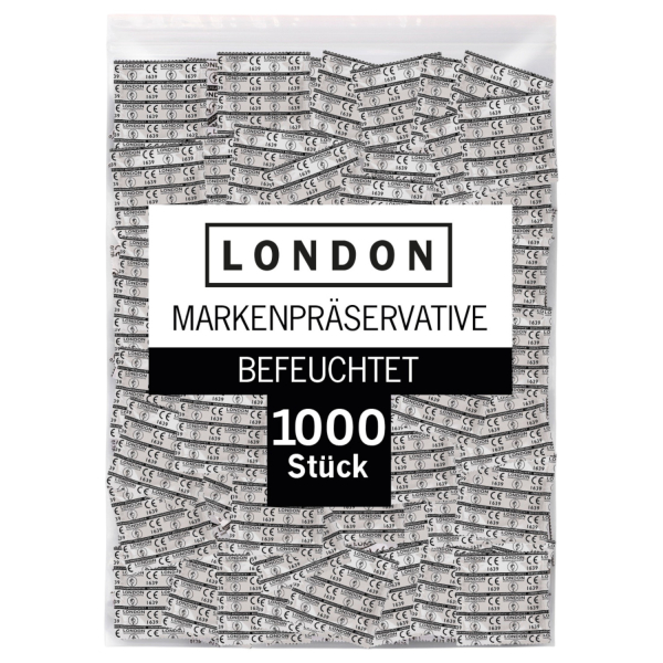 London - tenké kondómy - 1000 kusov