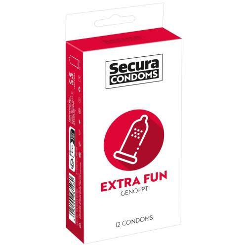 Secura kondómy Extra Fun 12 ks