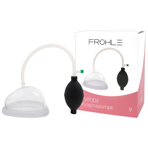 Fröhle - vaginálna pumpa - medicínska - priehľadná