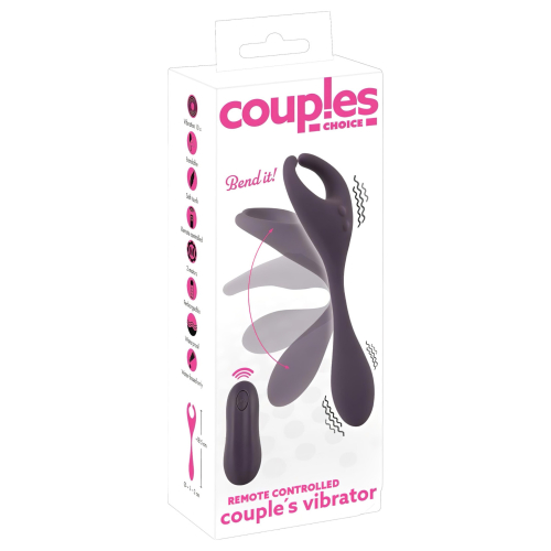 Couples Choice - vibrátor pre páry - 2 motory - dobíjací