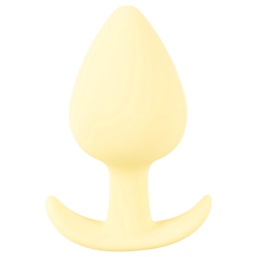 Cuties Mini Butt Plug - silikónový análny kolík (žltý