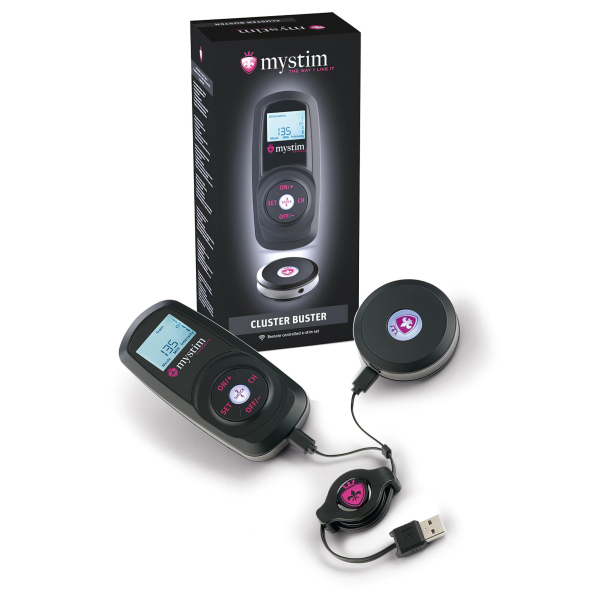 Mystim - elektro stimulátor sada - diaľkové ovládanie