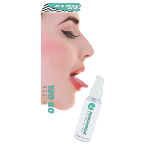 HOT - Blowjob Gel - orálny lubrikačný gél - mäta pieporná (50 ml)