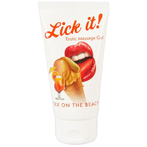 Lickt it! Lubrikačný a masážny gél Sex on the Beach 50 ml