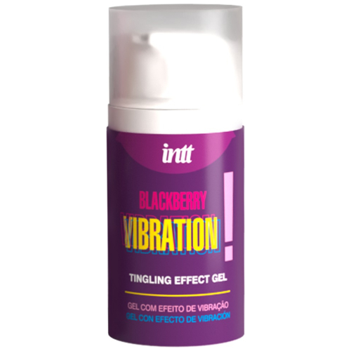intt Vibration Black berry Stimulačný gél 15 ml