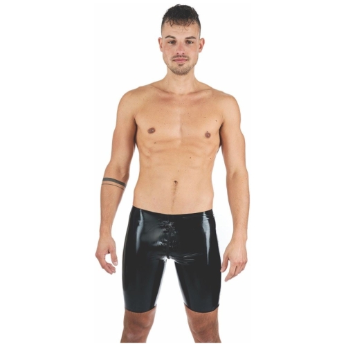 Gumové kraťasy Mister B Rubber Fucker Shorts čierne L