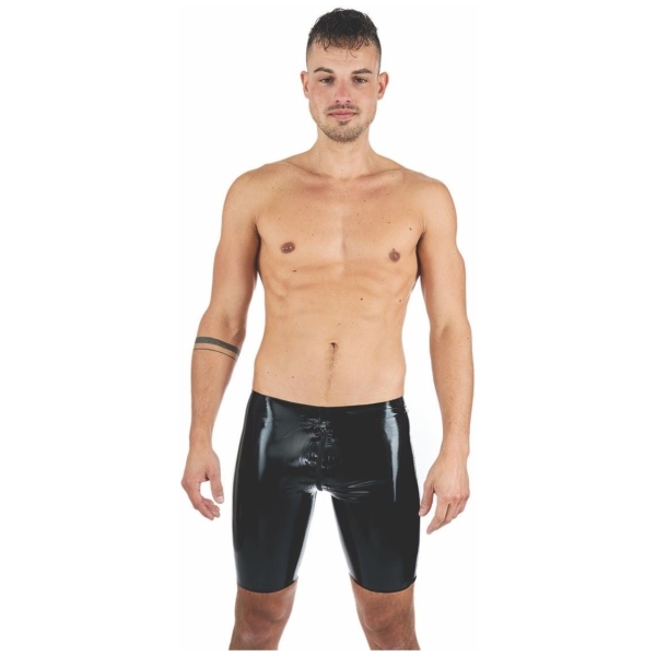 Gumové kraťasy Mister B Rubber Fucker Shorts čierne L