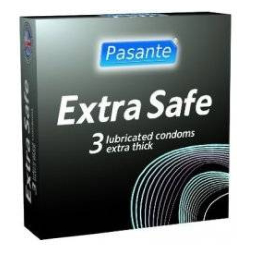 Pasante zosilnené kondómy Extra 3 ks