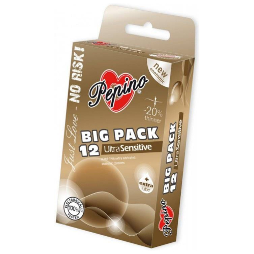 Pepino kondómy Ultra Sensitive - 12 ks