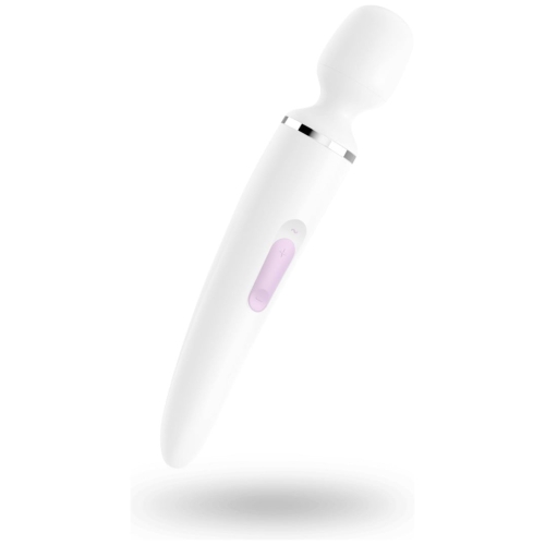 Masážna hlavica Satisfyer Wand-er Woman biela