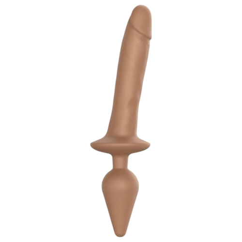 Strap-on-me Switch Realistic L - 2v1 silikónový dildo (prírodný)