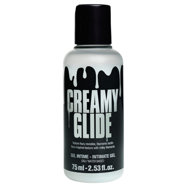 Creamy Glide - lubrikačný gél na vodnej báze - imitácia semena - 75ml