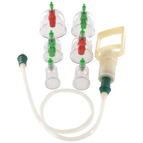 Suction cupping set