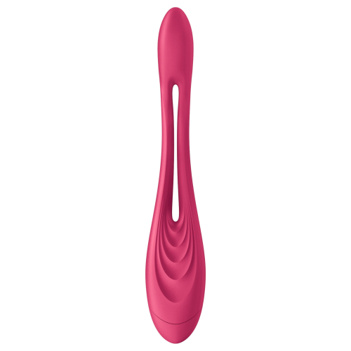 Satisfyer Elastic Game - flexibilný párový vibrátor (ružový)