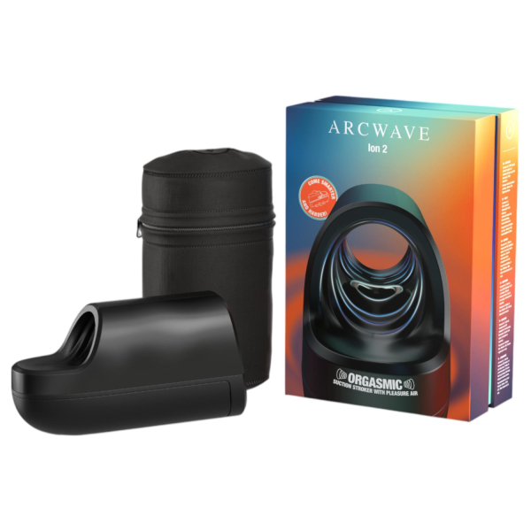 Arcwave Ion 2 - masturbátor s tlakovými vlnami (čierny)