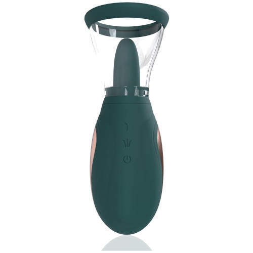 Vákuová pumpa na vagínu a bradavky Pumped Enhance Forest Green
