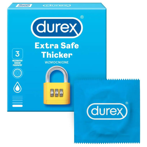 Durex Extra Safe kondómy 3 ks