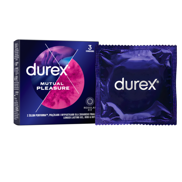 Durex Mutual Pleasure kondómy 3 ks