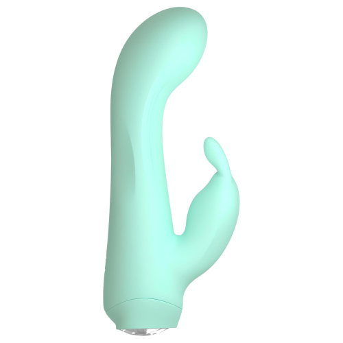 Cuties Mini 4 - vibrátor s králikom - vodeodolný