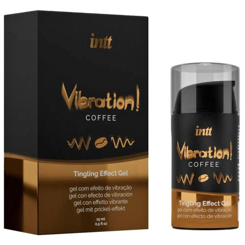 intt Vibration! Tingling effect gel - Coffee flavor 15 ml