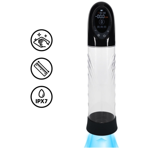 Shots Pumped CyberPulse Automatic Penis Pump Black