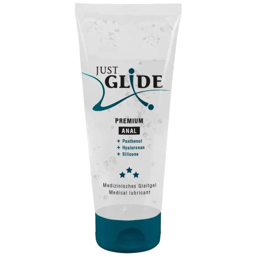 Just Glide Premium Anal lubrikačný gél 200 ml
