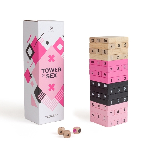 Drevená hra SECRET PLAY TOWER OF SEX