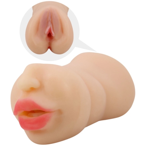 Zoey Premium Dual obojstranný masturbátor Light skin