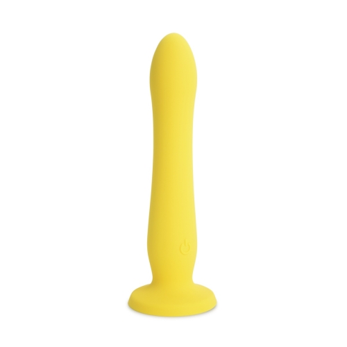 Vibrátor PlusOne Luxe Ripple Multi-Vibe žltý