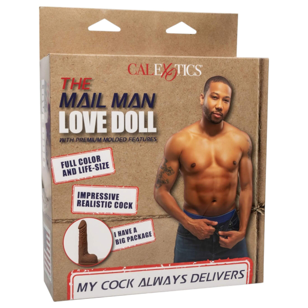 The Mail Man - nafukovací muž - realistický penis - PVC