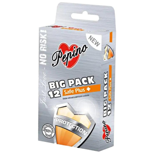 Pepino kondómy Safe Plus - 12 ks