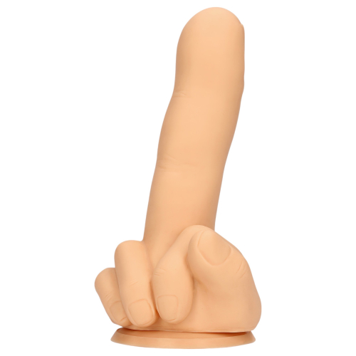 S-Line - dildo na prostredník (naturálne)
