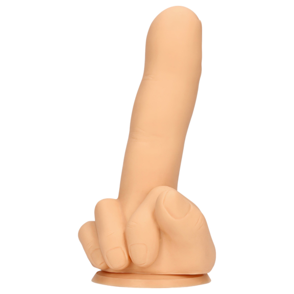 S-Line - dildo na prostredník (naturálne)