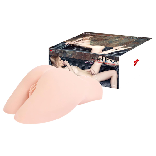 Kokos Hera Big Hip - realistický torzový masturbátor (prírodný)