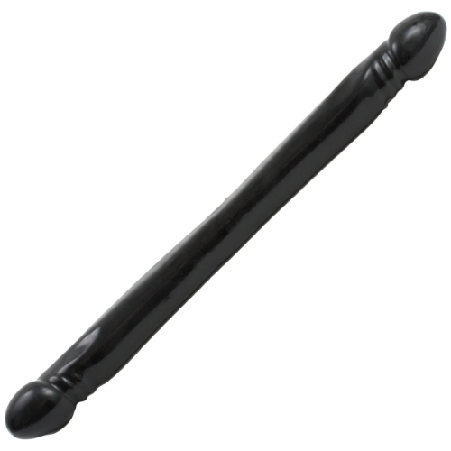 Doc Johnson Double Header 18″ Smooth Black