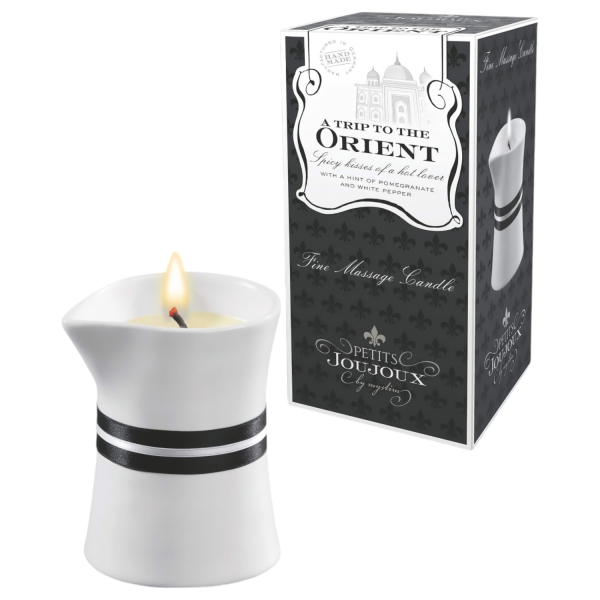 Petits Joujoux Orient - masážna sviečka - granátové jablko/biely korenie - 120ml