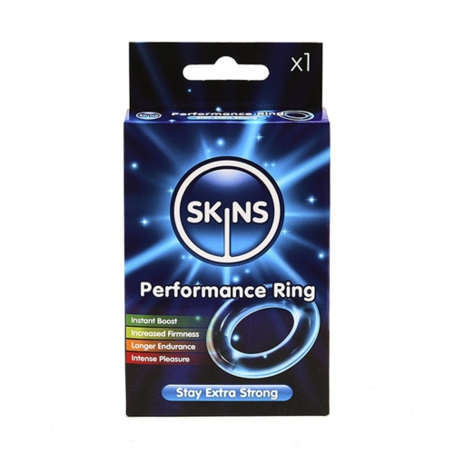 Krúžok na penis Skins Performance Ring transparentný