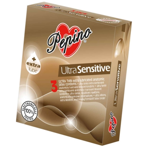 Kondóm Pepino ULTRA SENSITIVE 3 ks